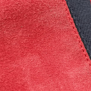 Pre-owned Gucci Ophidia Red×Black Suede×Patent 503877 shoulderbag | stylenewstar