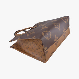 Pre-owned Louis Vuitton On the Go GM Brown Monogram Canvas M45320 shoulderbag | stylenewstar