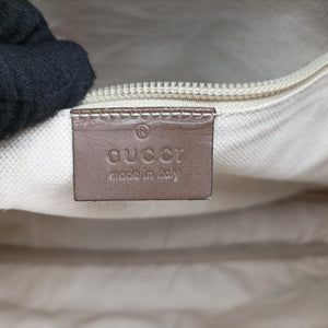 Secondhand Gucci Diamante business Brown PVC coated canvas×Leather 267898 handbag | stylenewstar