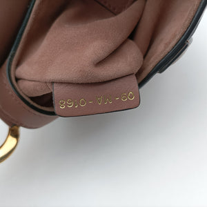 Pre-owned Christian Dior Saddle Pink Leather handbag | stylenewstar
