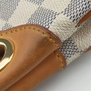 Vintage Louis Vuitton GALLIERA PM Azur Damier Canvas N55215 shoulderbag | stylenewstar