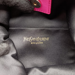 Secondhand Yves Saint Laurent Mombasa Rose Leather×Suede 138963 shoulderbag | stylenewstar