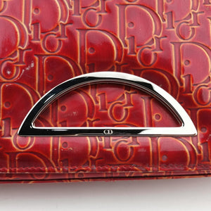 Secondhand Christian Dior Malice pearl Red Leather shoulderbag | stylenewstar