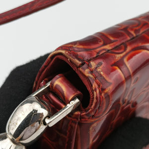 Secondhand Christian Dior Malice pearl Red Leather shoulderbag | stylenewstar