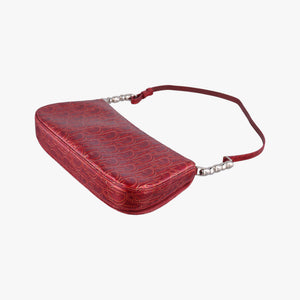 Secondhand Christian Dior Malice pearl Red Leather shoulderbag | stylenewstar
