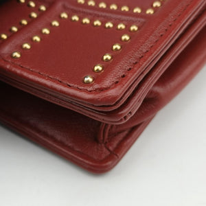 Pre-owned Christian Dior Diorama Red lambskin shoulderbag | stylenewstar