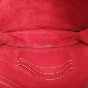Pre-owned Christian Dior Diorama Red lambskin shoulderbag | stylenewstar