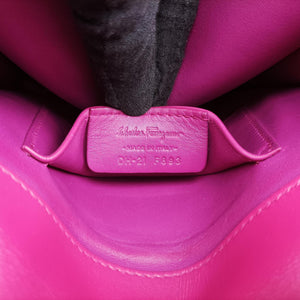 Pre-owned Ferragamo Thalia Rose Leather shoulderbag | stylenewstar