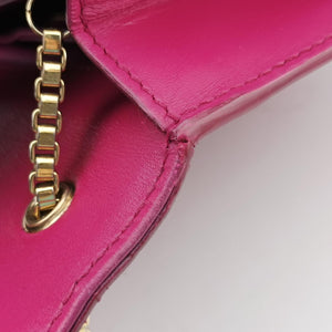 Pre-owned Ferragamo Thalia Rose Leather shoulderbag | stylenewstar