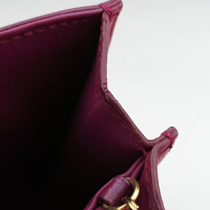 Pre-owned Ferragamo Thalia Rose Leather shoulderbag | stylenewstar