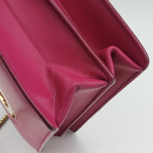 Pre-owned Ferragamo Thalia Rose Leather shoulderbag | stylenewstar