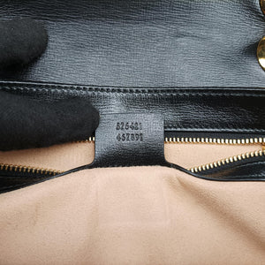 Vintage Gucci Marina Black Leather 576421 shoulderbag | stylenewstar