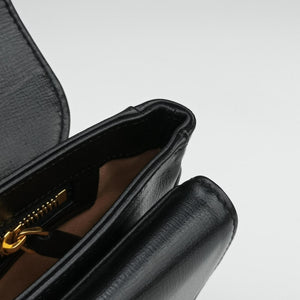 Vintage Gucci Marina Black Leather 576421 shoulderbag | stylenewstar