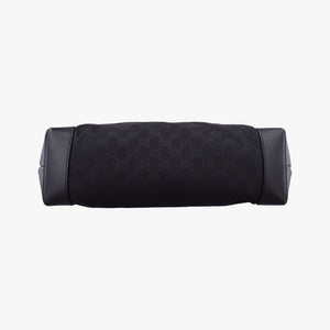 Pre-owned Gucci GG Canvas Black Leather×Canvas 308930 shoulderbag | stylenewstar