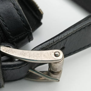 Pre-owned Gucci Sherry Line Black×Red×Green canvas 387111 shoulderbag | stylenewstar