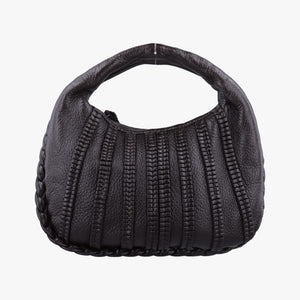 Pre-owned Bottega Veneta Mini Dune Veneta Hobo Brown leather handbag | stylenewstar
