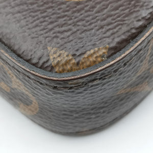 Pre-owned Louis Vuitton Pochette Felicie Brown Monogram Canvas M61276 shoulderbag | stylenewstar