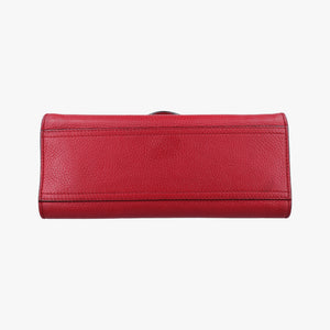 Pre-owned Gucci GG Marmont Red Leather 442622 shoulderbag | stylenewstar