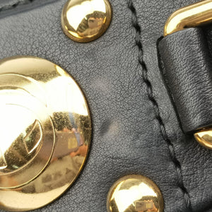 Vintage Gucci Sunset hobo Black Leather 269933 shoulderbag | stylenewstar