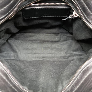 Pre-owned Balenciaga Classic City Mini Black lambskin shoulderbag | stylenewstar