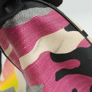 Pre-owned Christian Dior Camouflage Print Bowler Multicolour canvas handbag | stylenewstar