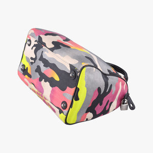 Pre-owned Christian Dior Camouflage Print Bowler Multicolour canvas handbag | stylenewstar