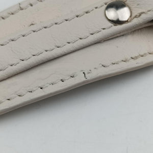 Pre-owned Christian Dior Cannage Dior Soft Shopping White lambskin handbag | stylenewstar