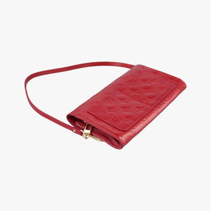 Pre-owned Louis Vuitton Rossmore MM Red Vernis M91550 shoulderbag | stylenewstar