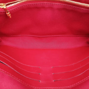 Pre-owned Louis Vuitton Rossmore MM Red Vernis M91550 shoulderbag | stylenewstar