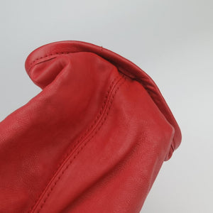 Vintage Chanel Natural Beauty Tote Shopper Red Leather A48860 shoulderbag | stylenewstar