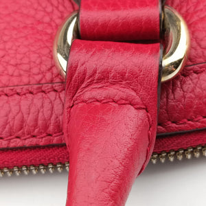 Vintage Gucci Dome Large GG Charm Red Leather 449660 handbag | stylenewstar