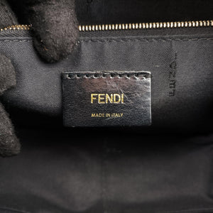 Secondhand Fendi Monster Camera case Black Leather 7VA428 shoulderbag | stylenewstar
