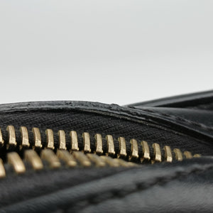 Secondhand Fendi Monster Camera case Black Leather 7VA428 shoulderbag | stylenewstar