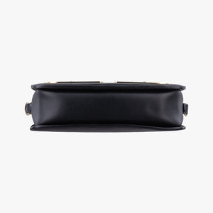 Secondhand Fendi Monster Camera case Black Leather 7VA428 shoulderbag | stylenewstar