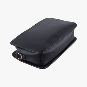 Secondhand Fendi Monster Camera case Black Leather 7VA428 shoulderbag | stylenewstar
