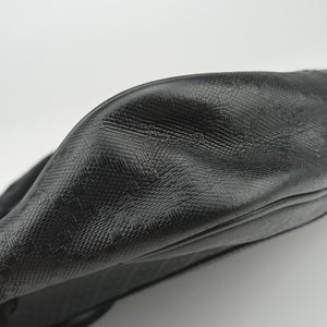 Pre-owned Gucci Diamante Black Leather 208463 handbag | stylenewstar