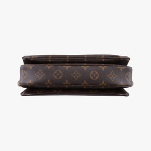 Pre-owned Louis Vuitton Pochette Metis MM Brown Monogram Canvas M44875 shoulderbag | stylenewstar