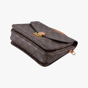 Pre-owned Louis Vuitton Pochette Metis MM Brown Monogram Canvas M44875 shoulderbag | stylenewstar