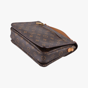 Pre-owned Louis Vuitton Pochette Metis MM Brown Monogram Canvas M44875 shoulderbag | stylenewstar