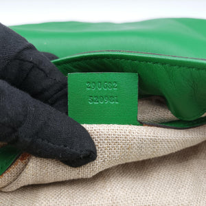 Pre-owned Gucci Large 1970 Green Leather 290682 handbag | stylenewstar