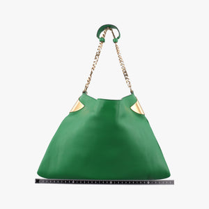 Pre-owned Gucci Large 1970 Green Leather 290682 handbag | stylenewstar
