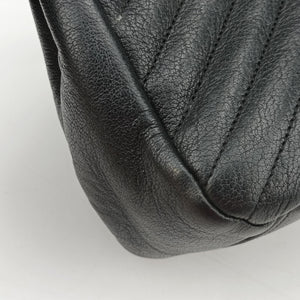 Secondhand Yves Saint Laurent COLLEGE Black Leather 392738 shoulderbag | stylenewstar