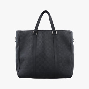 Pre-owned Louis Vuitton TADAO Noir Damier Infini N41269 handbag | stylenewstar