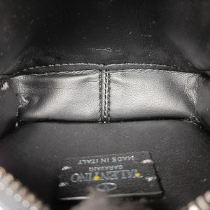 Secondhand Valentino VLTN Logo White x Black Leather bum bag/waist bag | stylenewstar