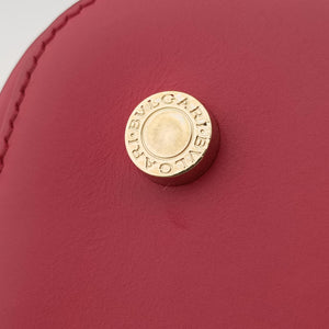 Pre-owned Bvlgari Isabella Rossellini Red Leather shoulderbag | stylenewstar