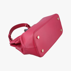Pre-owned Bvlgari Isabella Rossellini Red Leather shoulderbag | stylenewstar