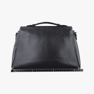 Pre-owned Gucci Interlocking G Black Leather 510306 shoulderbag | stylenewstar