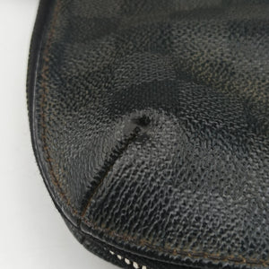 Pre-owned Louis Vuitton Porte Documents Jour Noir Damier Graphite N48224 handbag | stylenewstar