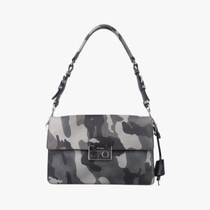 Pre-owned Prada Sound Multicolour saffiano leather shoulderbag | stylenewstar