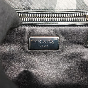 Pre-owned Prada Sound Multicolour saffiano leather shoulderbag | stylenewstar